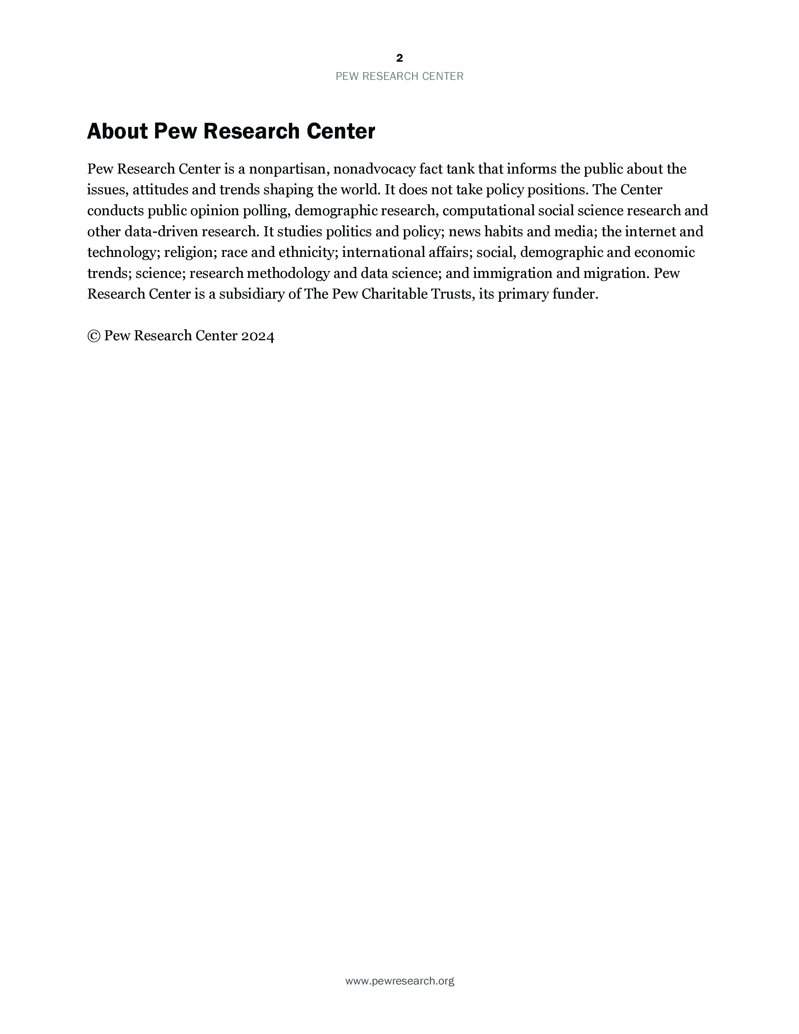 皮尤研究中心2024美国移动技术与家庭宽带使用情况调研报告英文版28页